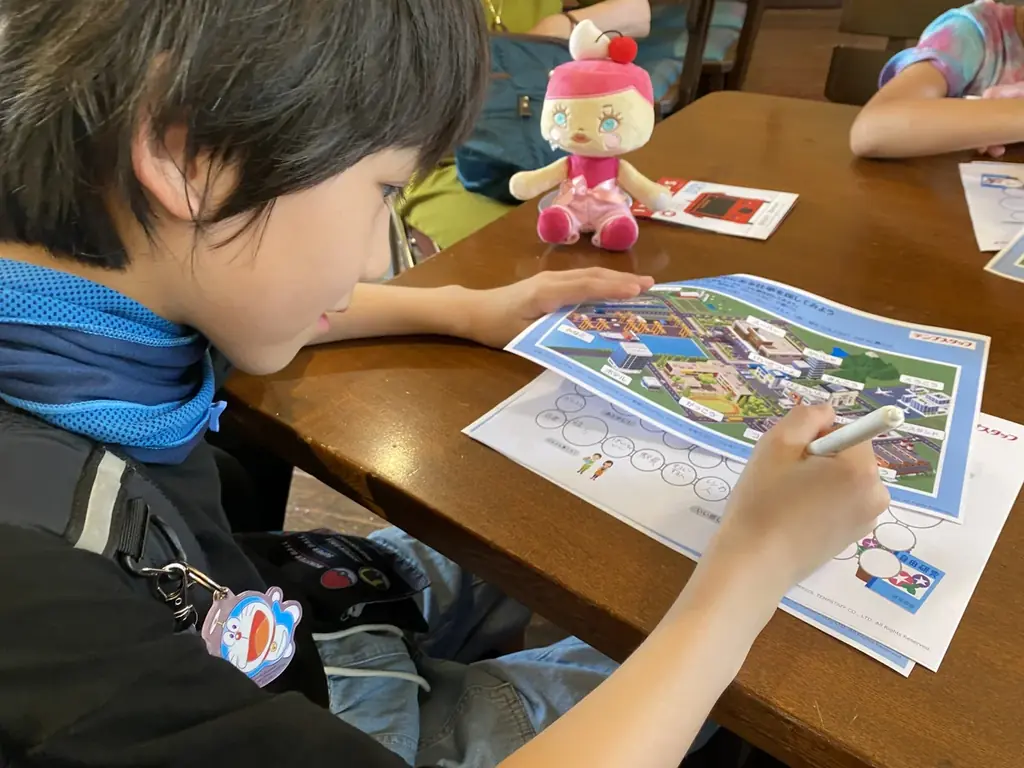 としまでまなぶ夏の1日