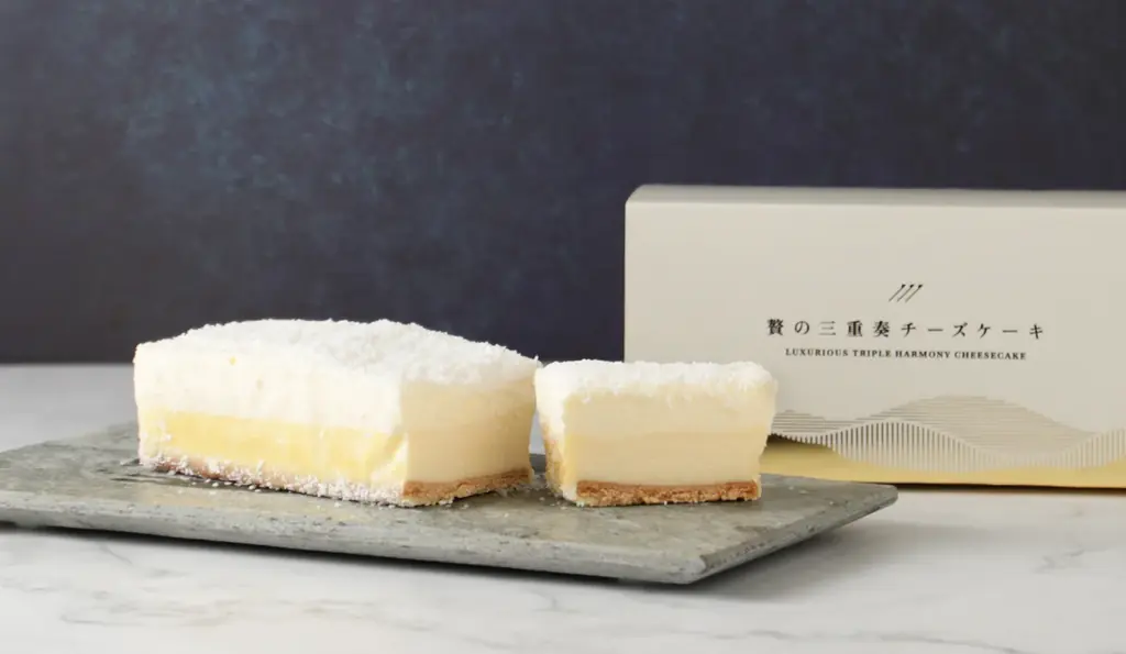 お酒との相性を追求したココナッツチーズケーキ「贅の三重奏チーズケーキ -Coconut-」を販売開始 画像 2