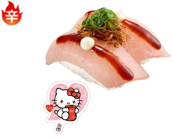 この夏、ハローキティと一緒に楽しもう！“かわいい”が魅力の世界中で愛されるキャラクター『ハローキティ』とスシローが初コラボレーション＜7月29日（水）より全国のスシローにてコラボ開始＞ 画像 2