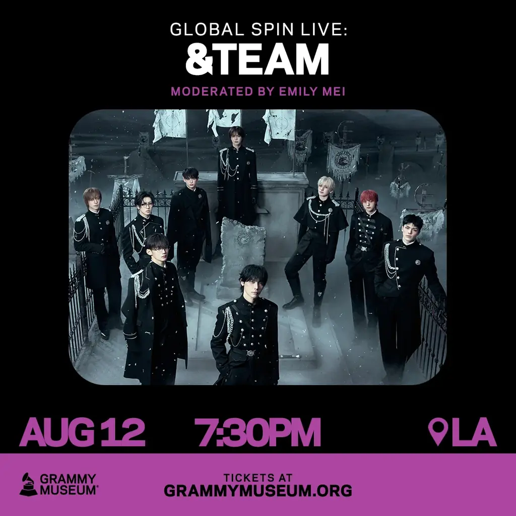 日本発グローバルグループ&TEAM、米国にて「グラミー・ミュージアム」主催の特別イベント 「Global Spin Live」への出演が決定 画像 1