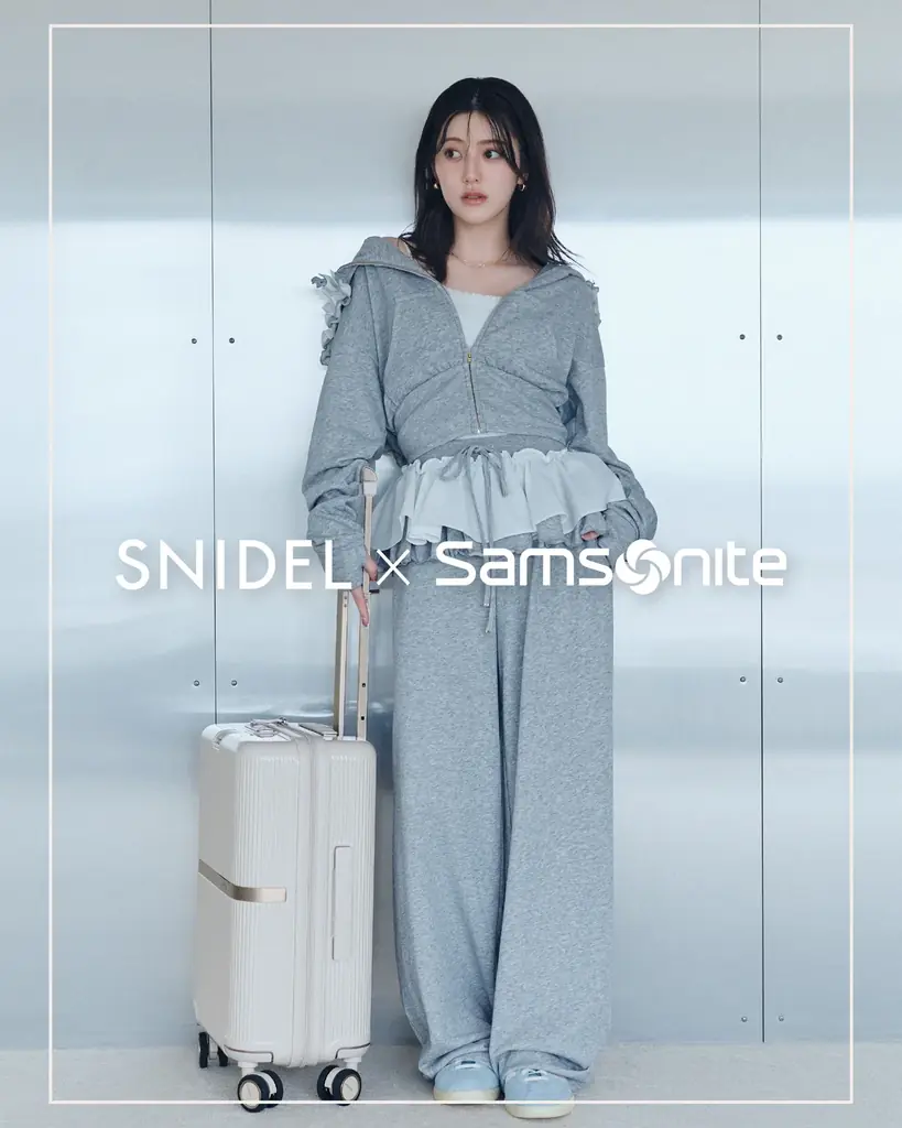 7/21予約開始｜SNIDEL×Samsonite 新色シャンパンベージュ