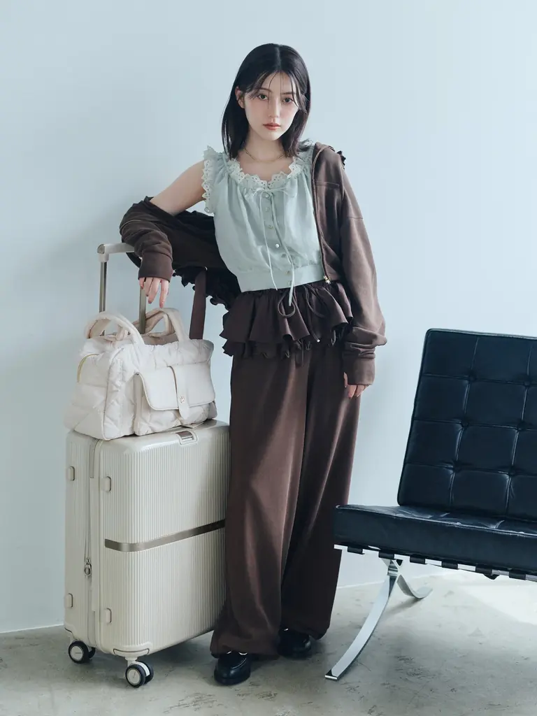＜SNIDEL(スナイデル)＞世界的ブランドSamsoniteとの限定コラボレーションのスーツケースに上品な新色「シャンパンベージュ」が登場！＜7月21日WEB予約開始＞ 画像 3