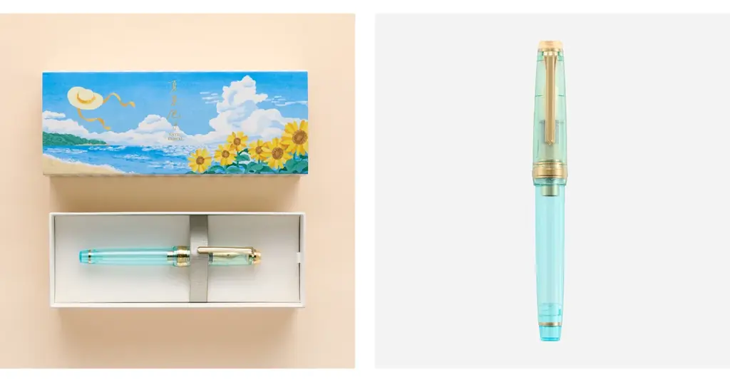 ancora（アンコーラ）万年筆「夏景色 -なつけしき-」を数量限定で新発売 画像 2