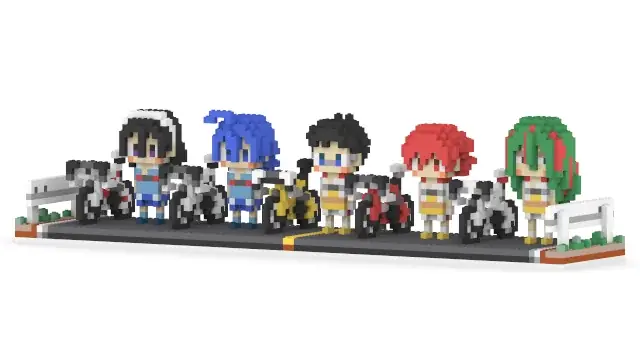 インターハイの熱狂を、手のひらに。TVアニメ『弱虫ペダル LIMIT BREAK』とミタクルブロックのコラボ決定！自分で組み立てて楽しむドット調のブロックフィギュアを公式グッズとして販売スタート 画像 15