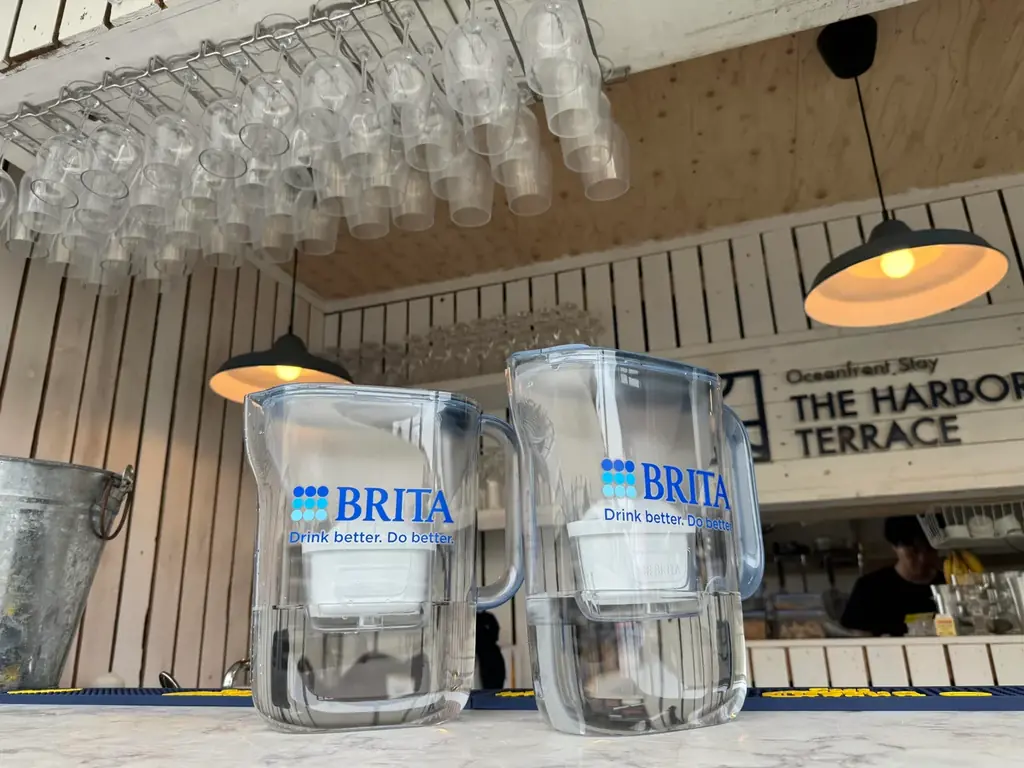 湘南の人気ビーチハウス2施設に給水スポット「BRITA WATER SPOT」が登場〜マイボトルへの給水サービスや限定コラボメニューを展開〜 画像 3