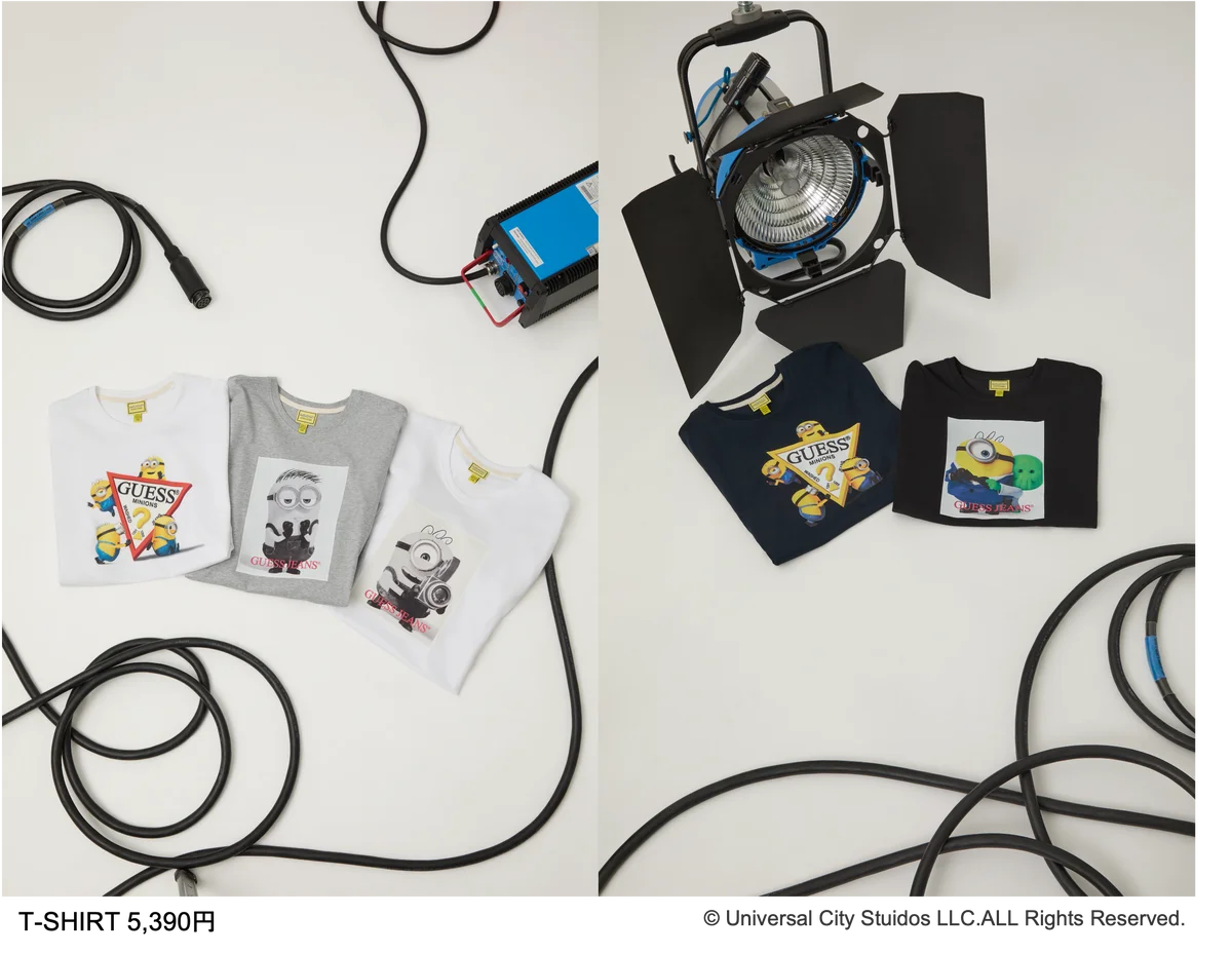 GUESS JEANS、Illumination及びUniversal Products & Experiencesとコラボレーション。映画『ミニオンズ＆モンスターズ』着想のカプセルコレクションを発表 画像 3
