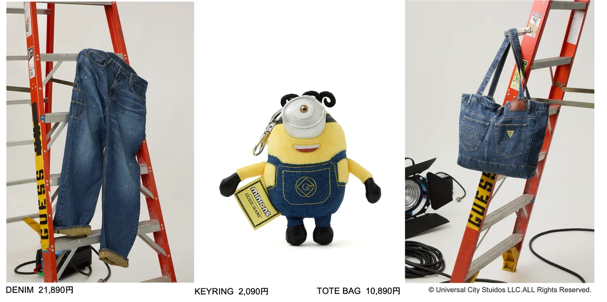 GUESS JEANS、Illumination及びUniversal Products & Experiencesとコラボレーション。映画『ミニオンズ＆モンスターズ』着想のカプセルコレクションを発表 画像 4