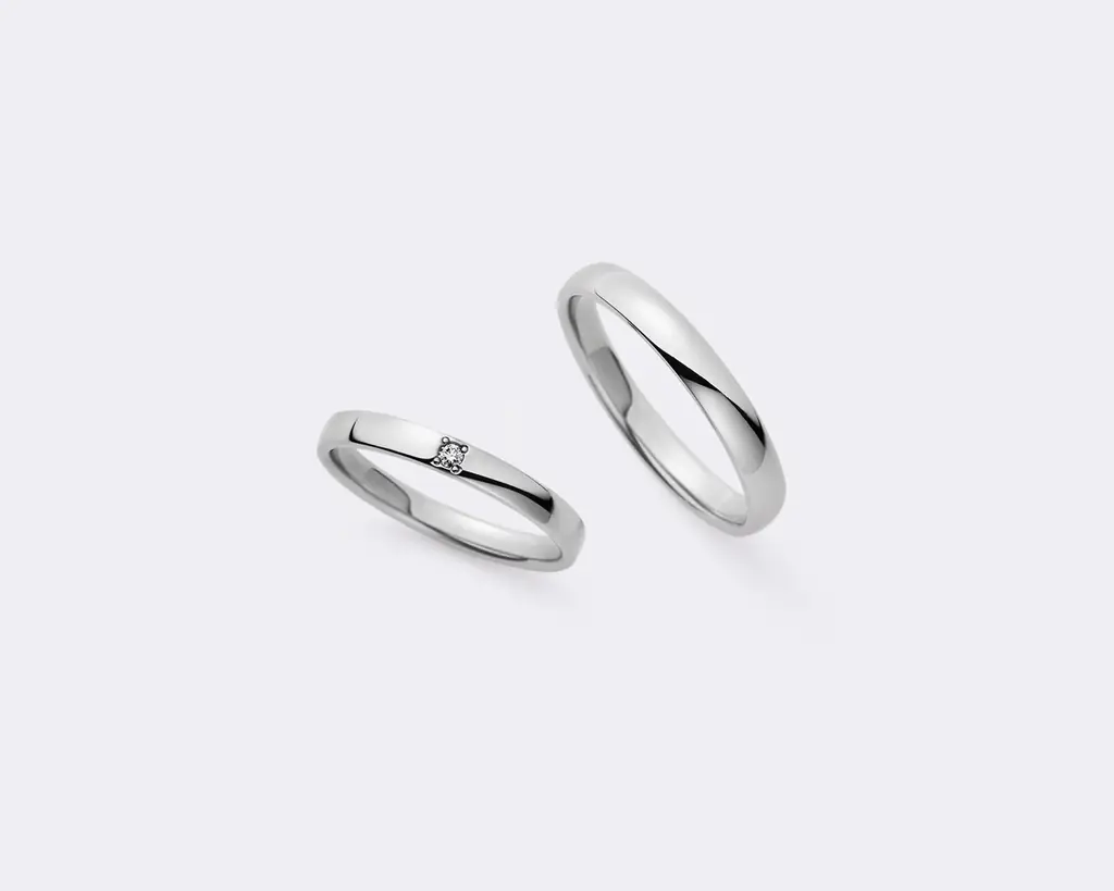 結婚指輪ペアで￥49,500！ブライダルリングをもっと身近に。BIJOUPIKO(ビジュピコ)が展開するジュエリーブランド「BONDS(ボンズ)」より初のチタンリングが新発売。 画像 2