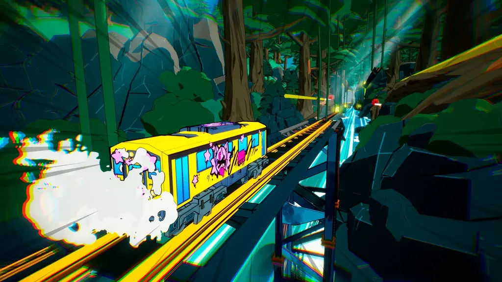 トリックアクションレースゲーム『電車アタック（Denshattack!）』ダウンロード版がPlayStation 5とNintendo Switch 2で配信開始！ 画像 8
