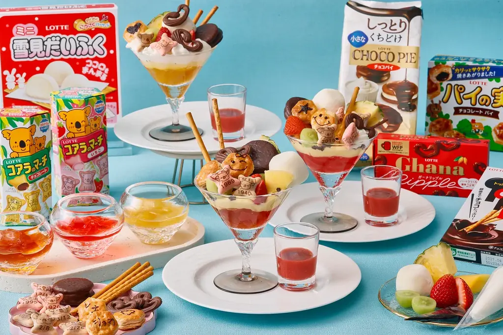 【ロッテ × ザ ストリングス 表参道】人気お菓子でパフェづくりに挑戦！夏休み限定「お菓子の秘密講座&リトルパティシエ体験」開催 画像 2
