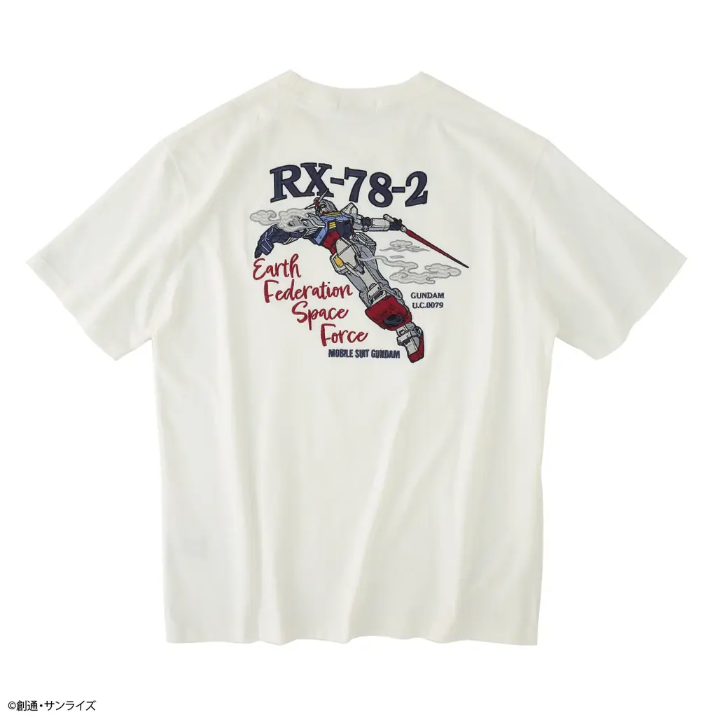 『機動戦士ガンダム』からフル刺繍の新柄Tシャツが登場！ 画像 3