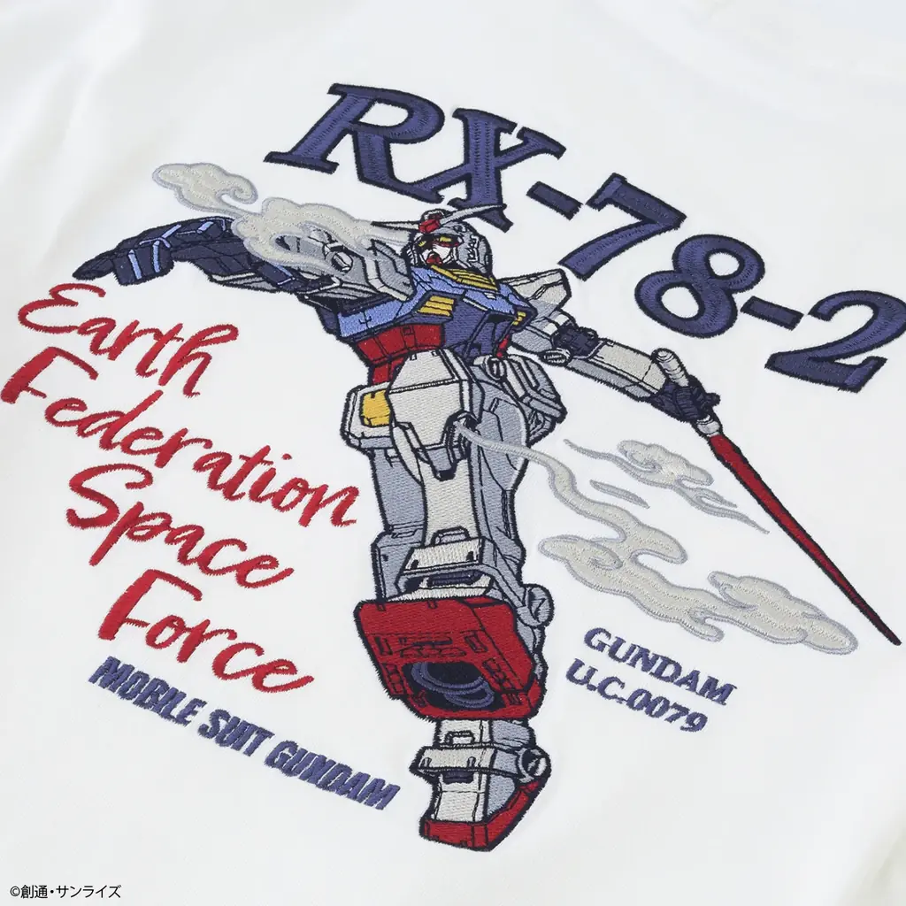 『機動戦士ガンダム』からフル刺繍の新柄Tシャツが登場！ 画像 5
