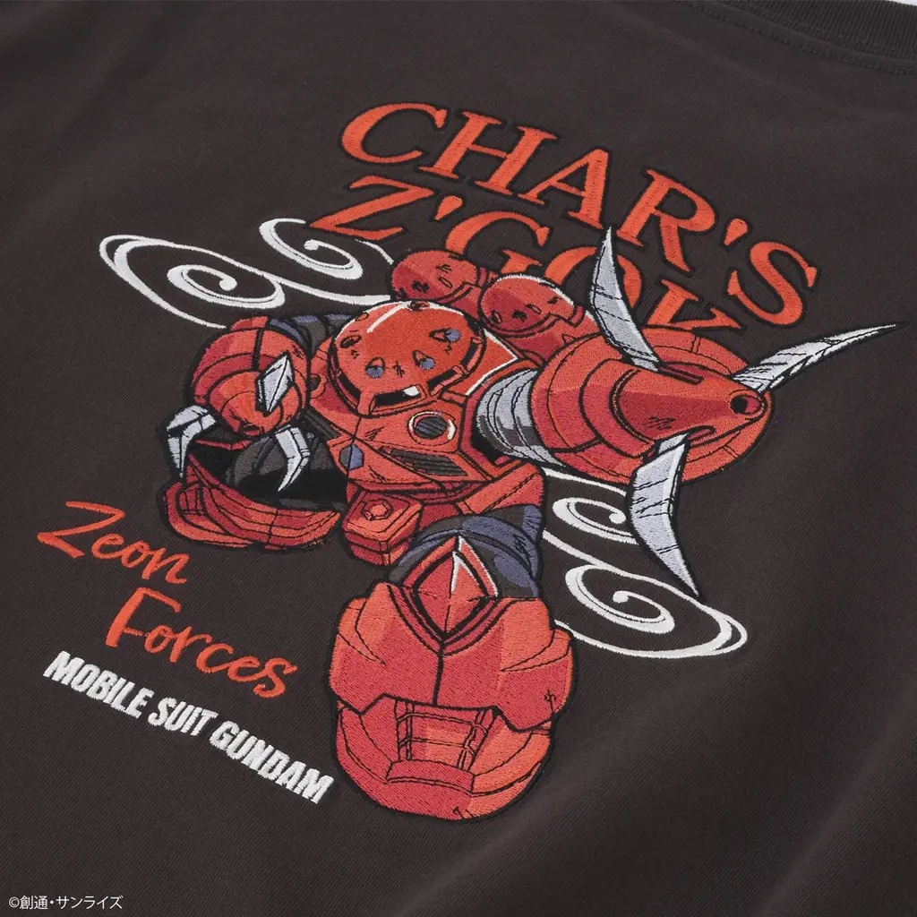 『機動戦士ガンダム』からフル刺繍の新柄Tシャツが登場！ 画像 9