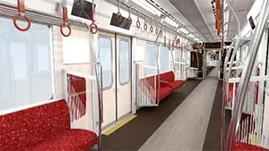 新型急行用車両3000系に導入する当社初の座席指定サービス 名称を「らくやんシート」に決定！ 大阪梅田駅～山陽姫路駅間でサービスを提供！ 画像 6