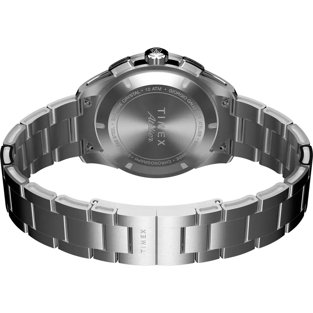 TIMEX史上最高峰のデザイン哲学を体現する「TIMEX ATELIER（タイメックス アトリエ）」から、初のクロノグラフが登場。チタンケースとスイス製ムーブメントを搭載した、ブランドの本気時計。 画像 20