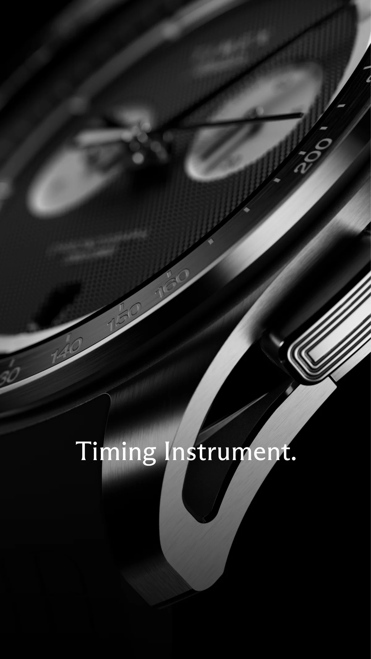 TIMEX史上最高峰のデザイン哲学を体現する「TIMEX ATELIER（タイメックス アトリエ）」から、初のクロノグラフが登場。チタンケースとスイス製ムーブメントを搭載した、ブランドの本気時計。 画像 6