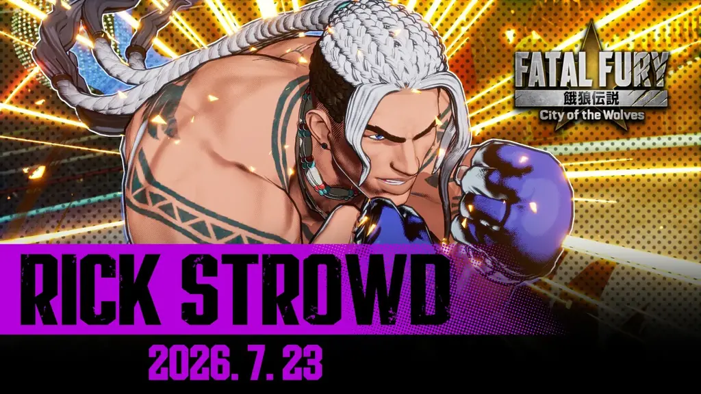 7月23日配信！餓狼伝説CotW Season3でリック復帰