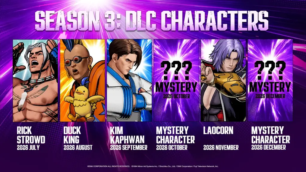7月23日 『餓狼伝説 City of the Wolves』Season 3開幕！Season Pass 3 DLCキャラクター第1弾は伝説のチャンピオン 「リック・ストラウド」 画像 12
