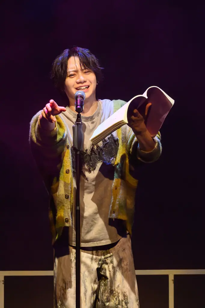 映像演出×生演奏×朗読が織りなす新たなエンターテインメントREADING WORLD×VISIONARY READING朗読劇『紫苑のもみじ』本日開幕！公開ゲネプロ・囲み取材レポート到着 画像 4