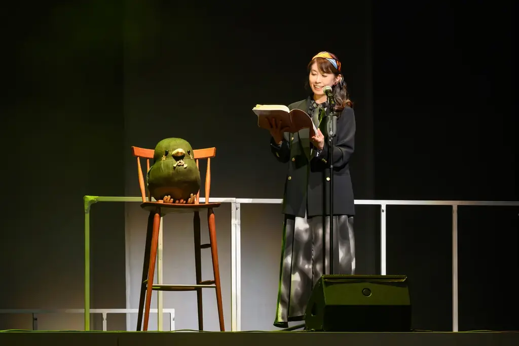 映像演出×生演奏×朗読が織りなす新たなエンターテインメントREADING WORLD×VISIONARY READING朗読劇『紫苑のもみじ』本日開幕！公開ゲネプロ・囲み取材レポート到着 画像 7