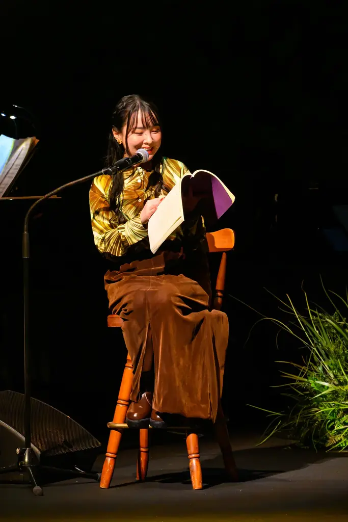 映像演出×生演奏×朗読が織りなす新たなエンターテインメントREADING WORLD×VISIONARY READING朗読劇『紫苑のもみじ』本日開幕！公開ゲネプロ・囲み取材レポート到着 画像 8