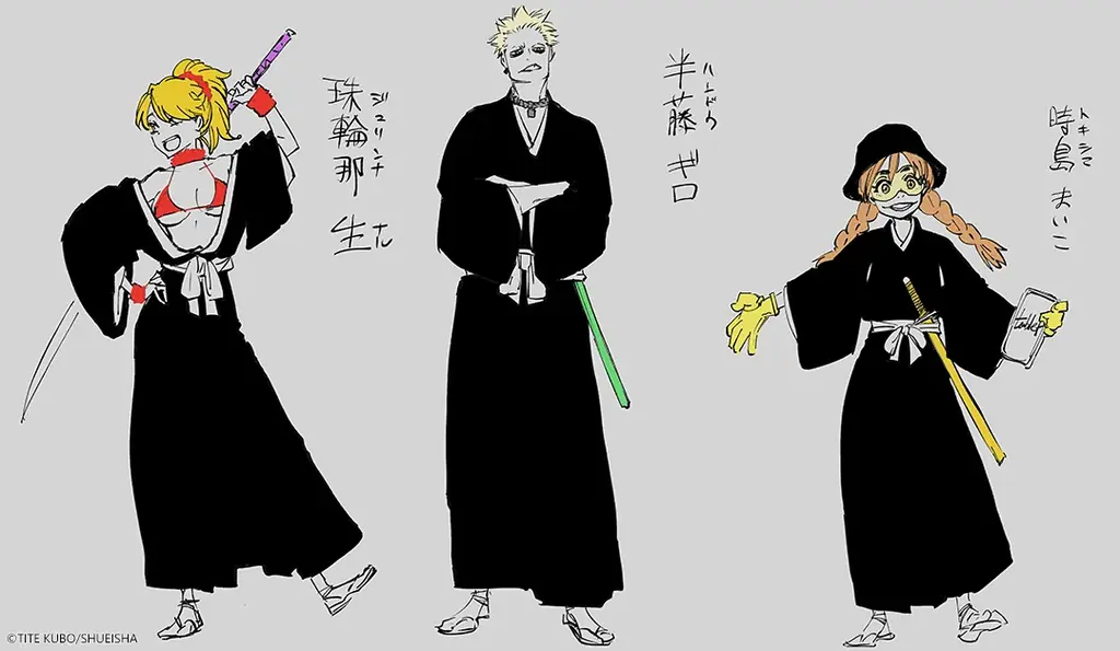 TVアニメ『BLEACH』新スマートフォンゲーム「BLEACH Mirrors High」主人公に加え、久保帯人先生が手掛ける新人隊士3名がさらに登場！彼らの活躍が垣間見えるシステムトレーラーも公開！ 画像 2