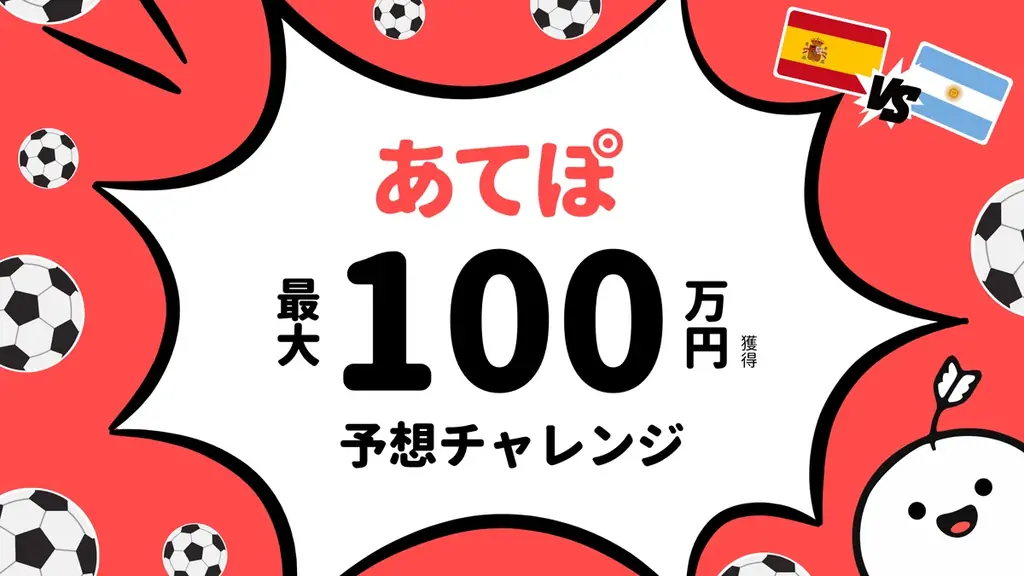 あてぽ100万チャレンジ、配信者とワールドカップ決勝を予想