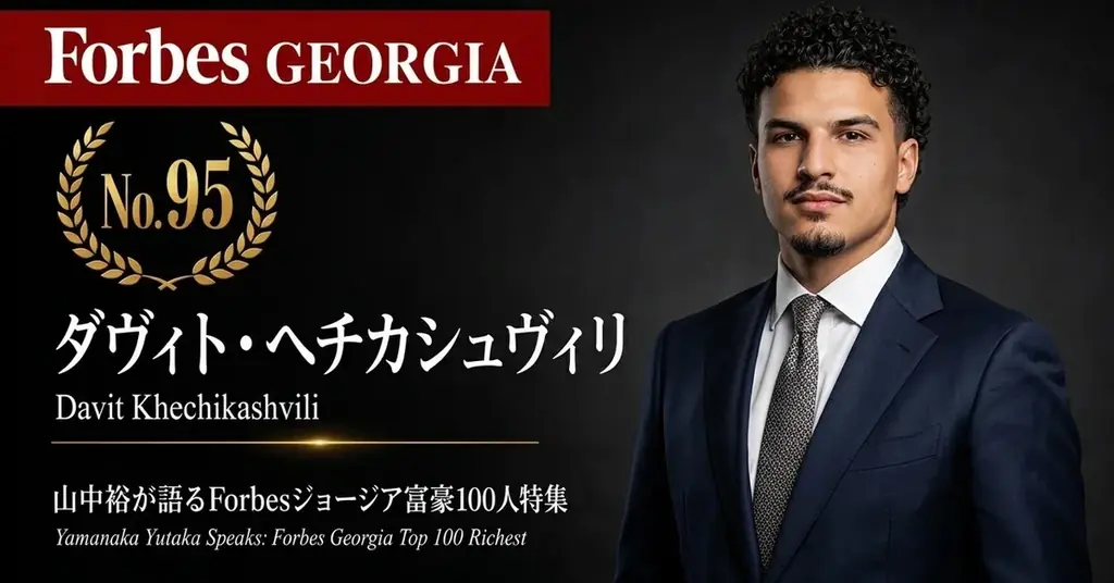 少数株ドットコム・山中裕が語る『Forbesジョージア富豪100人』第6弾、ダヴィト・ヘチカシュヴィリ―25歳で高級車市場の覇権を継ぐ最年少富豪。利益56％成長を叩き出す「アウディ」公式代理店資本構造 画像 1