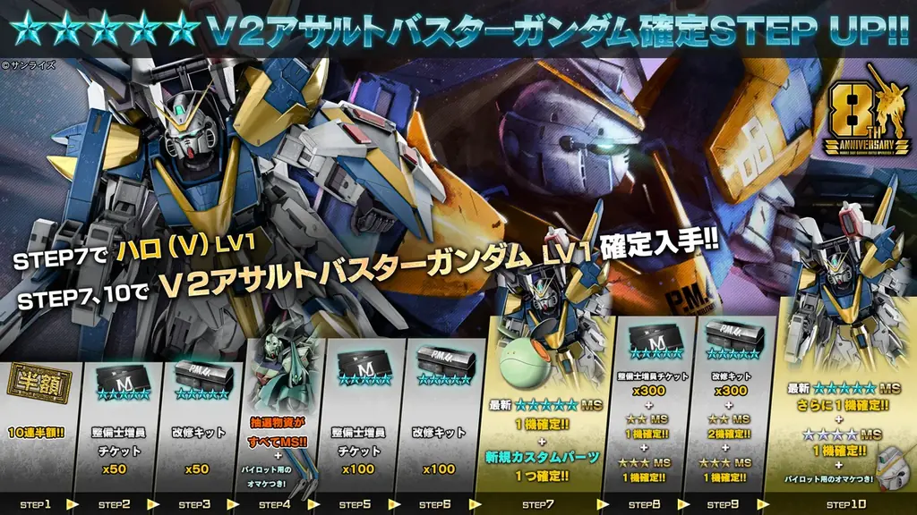 PlayStation®5/PlayStation®4『機動戦士ガンダム　バトルオペレーション２』おかげさまで8周年！「8周年大感謝祭」開催決定！ 画像 6
