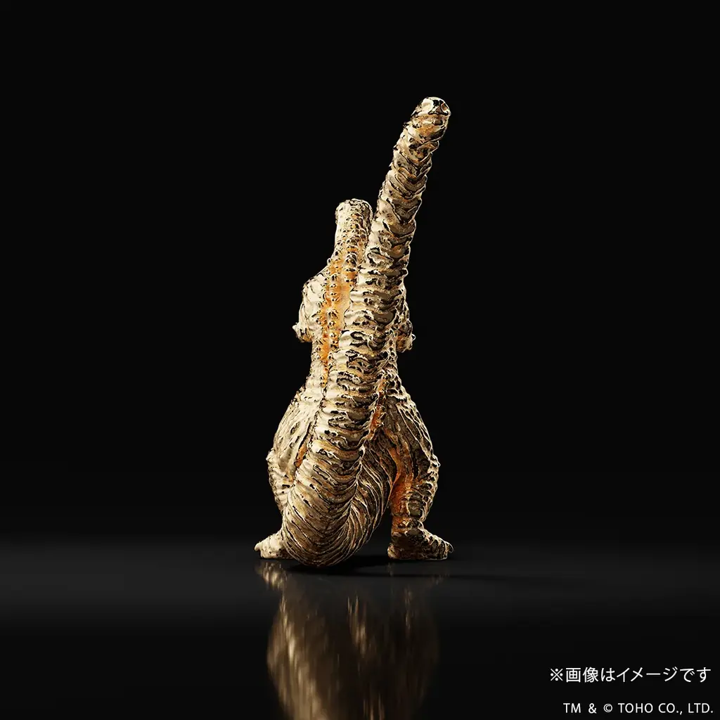 第4形態、掌に上陸。未曾有の極小再現。『シン・ゴジラ』ゴジラ（2016）18金　ミニフィギュア。世界100体限定 画像 6