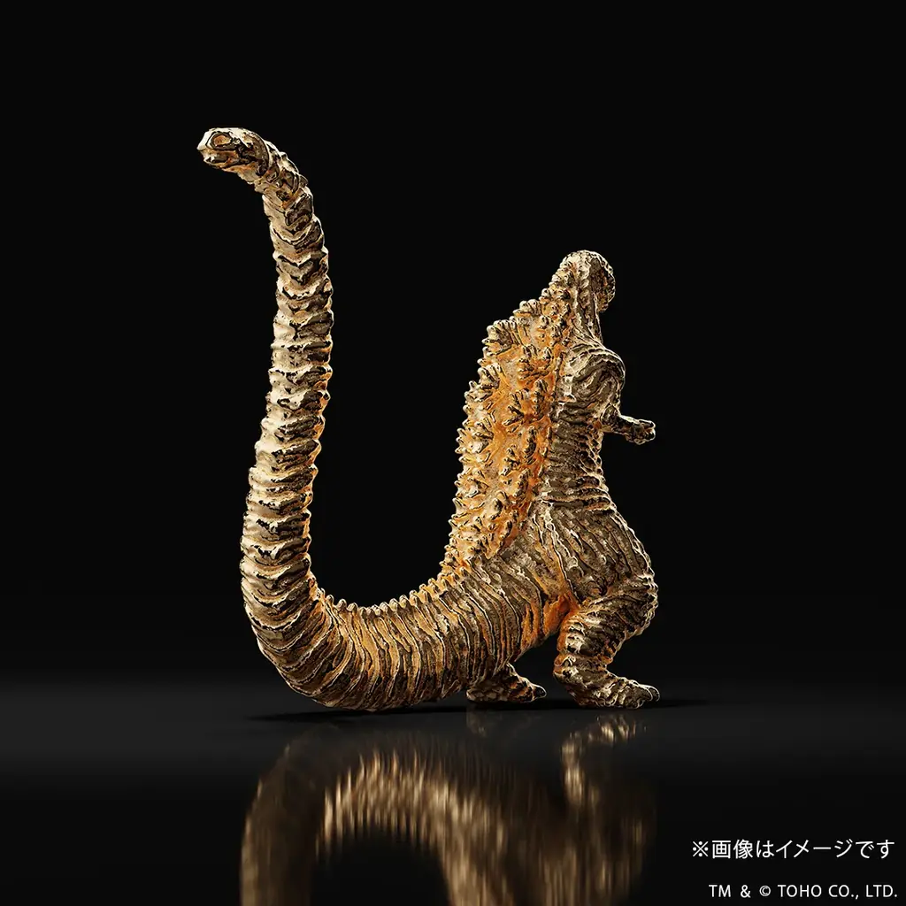 第4形態、掌に上陸。未曾有の極小再現。『シン・ゴジラ』ゴジラ（2016）18金　ミニフィギュア。世界100体限定 画像 7