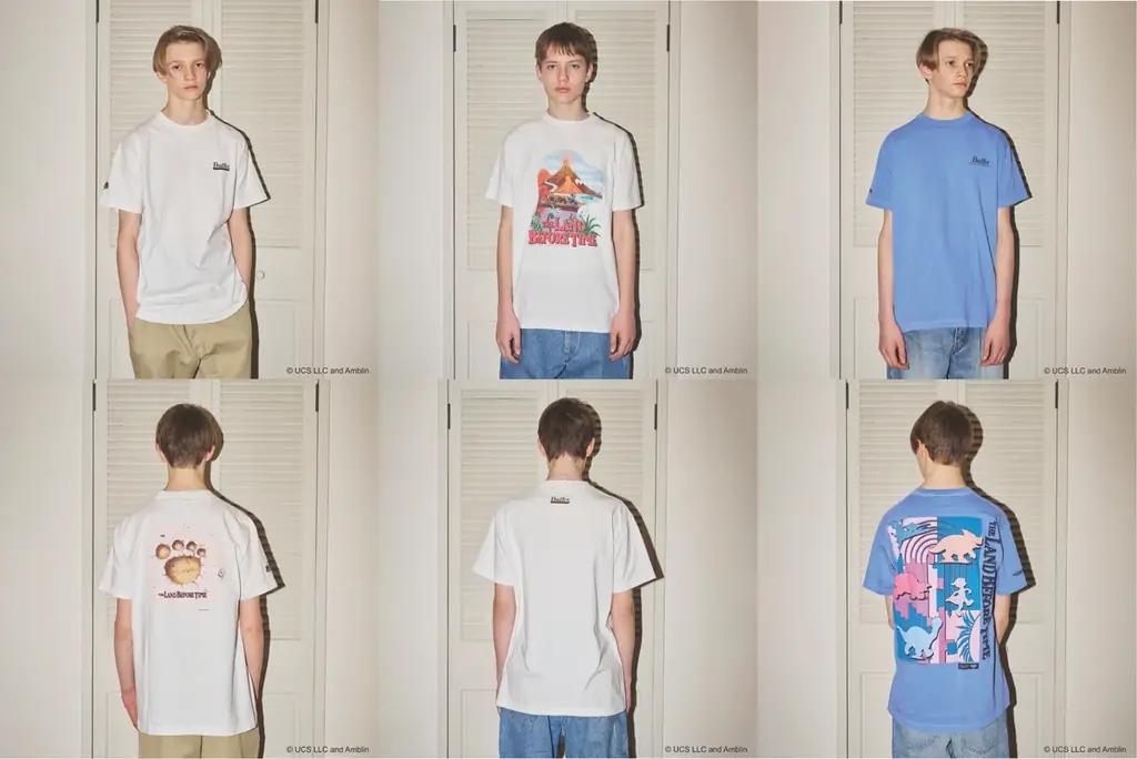 7/25発売｜Buffer×リトルフット コラボTシャツ全3型