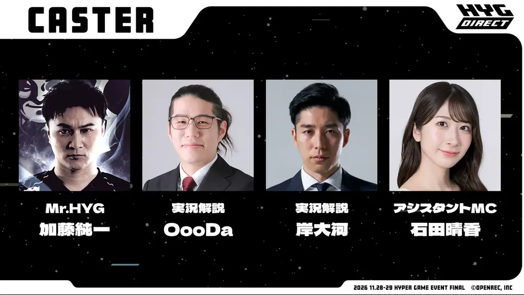 「配信者ハイパーゲーム大会FINAL」出演者・チケット情報を発表！ 画像 2