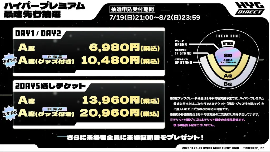 「配信者ハイパーゲーム大会FINAL」出演者・チケット情報を発表！ 画像 4