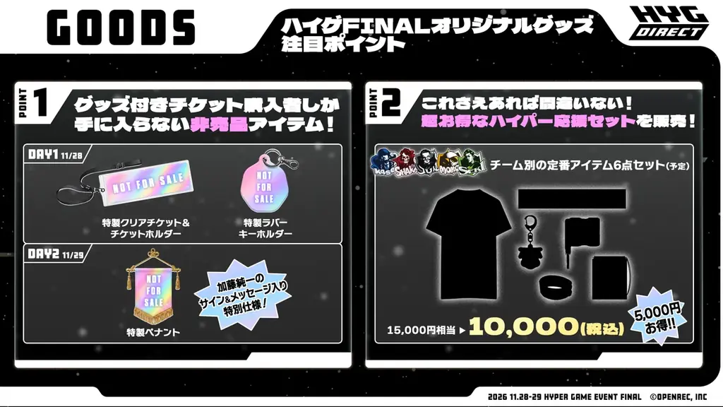 「配信者ハイパーゲーム大会FINAL」出演者・チケット情報を発表！ 画像 5