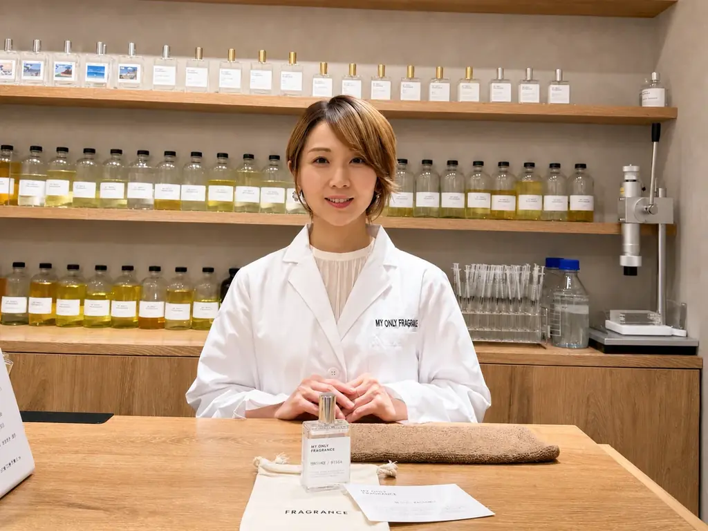 【成田空港店オープン2周年】MY ONLY FRAGRANCE、千葉県出身シンガーソングライター「ゆうなみ」と地域コラボを実施 画像 2