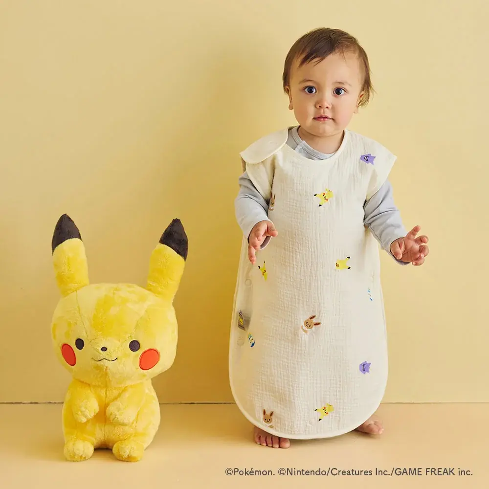 ポケモン公式ベビーブランド「monpoké（モンポケ）」のアイテムが「10mois（ディモワ）」より新登場！新作ガーゼアイテムや阪急うめだ本店POPUP先行発売アイテムを7月22日(水)より発売開始 画像 2