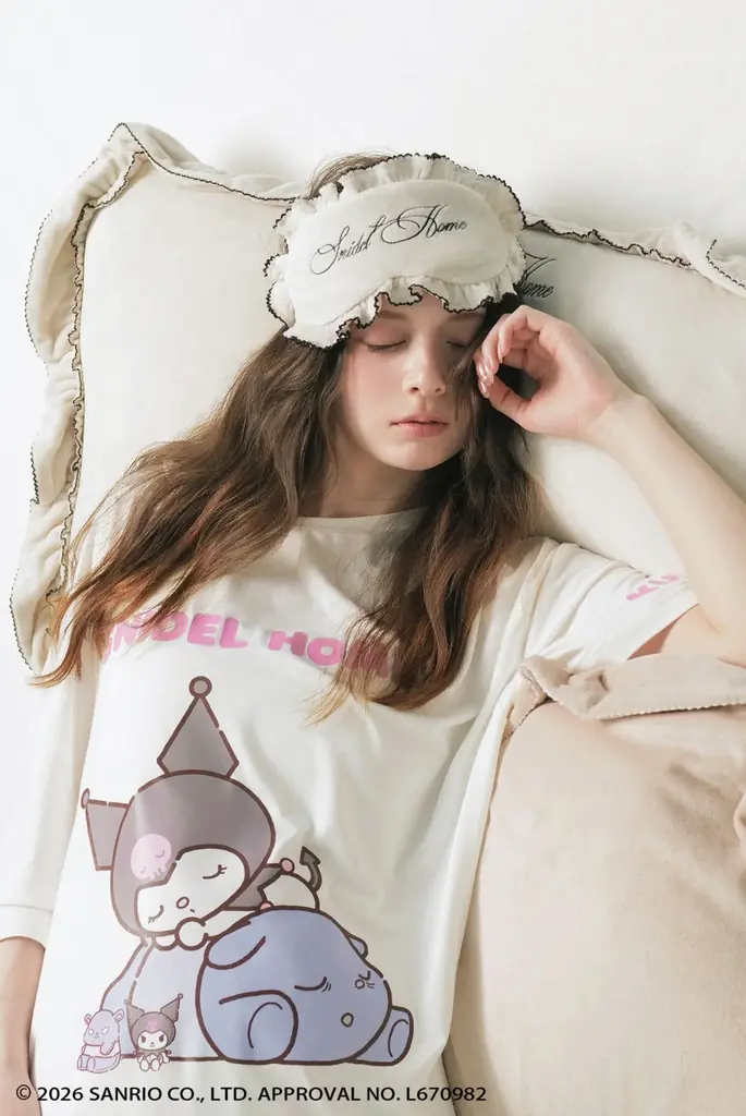 ＜SNIDEL HOME＞よりサンリオキャラクター”クロミ”との初のコラボレーションアイテムを、マッシュサマーウィークの開催に合わせて発売！＜8月1日(土)発売＞ 画像 2