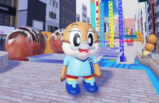 大阪府広報担当副知事「もずやん」が、子どもに人気のゲーム『Roblox』に登場。8/2〜全国キャラバン5会場で初披露 画像 2