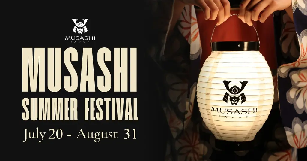 MUSASHI JAPAN、日本文化を体験する夏限定キャンペーン「MUSASHI SUMMER FESTIVAL」を開催中 画像 1