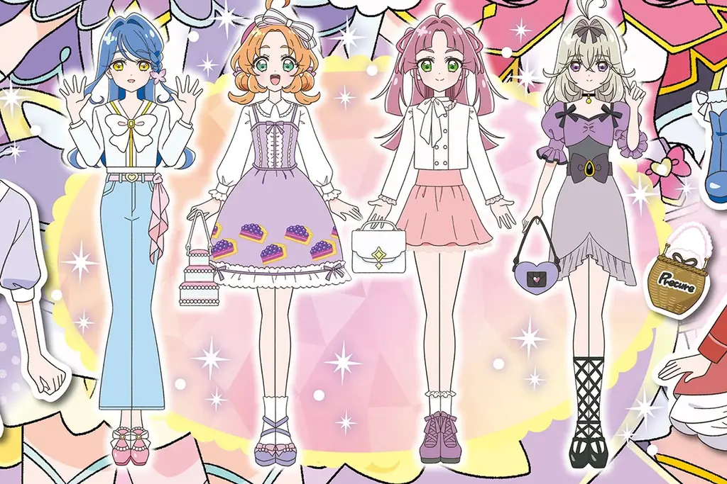 貼ってはがせるシールで何度でもきせかえ！『めいたんていプリキュア！　きせかえ　シールあそびえほん』発売 画像 2