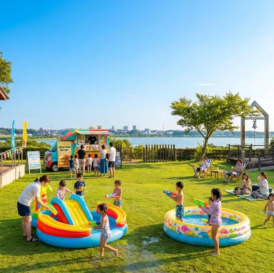 【千葉県佐倉市】涼しい夏を楽しむ第1回スプラッシュヒルズを開催（8/8） 画像 2