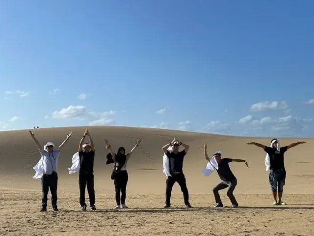 7月22日、鳥取砂丘に「VIVANT」ロゴの砂モニュメントが登場！“別班 鳥取県支部”が第2シーズン放送に合わせ来県者歓迎作戦を本格始動 画像 8