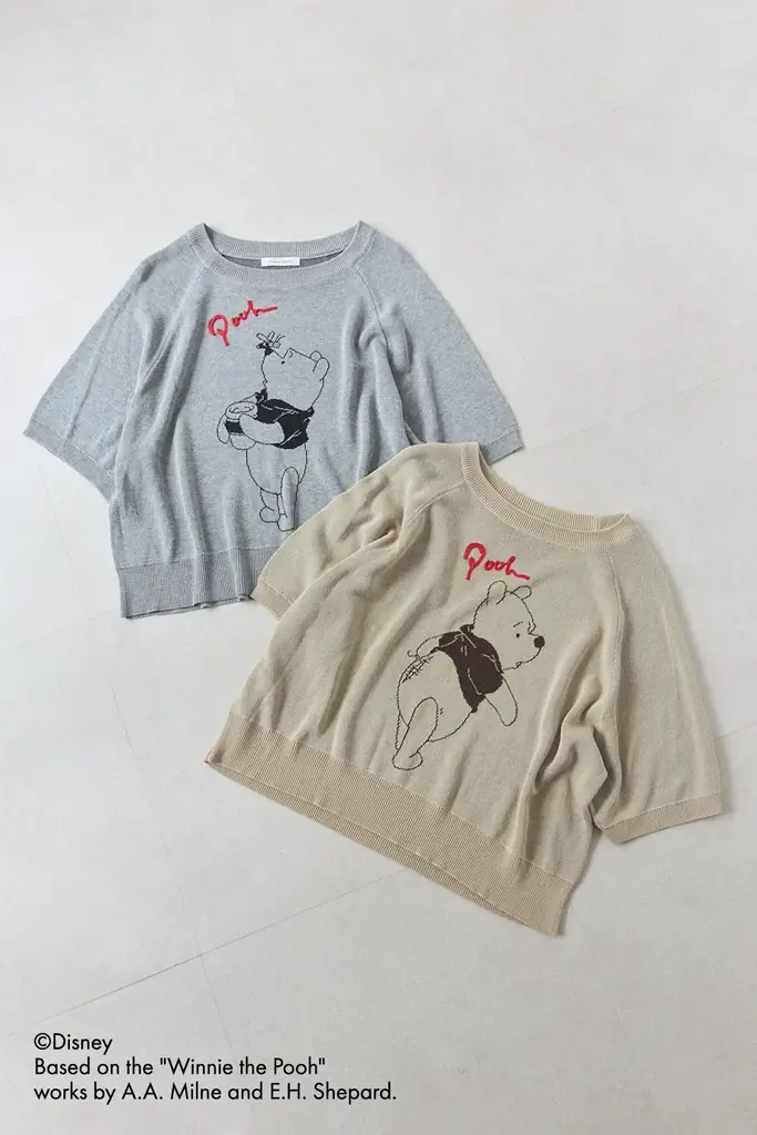 【Green Parks】「くまのプーさん」原作デビュー100周年を記念したコレクションが登場！クラシカルな雰囲気をまとった特別なアイテムを7月31日(金)発売 画像 6