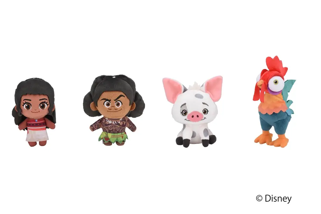 7月24日からナムコ限定モアナマスコット全4種登場