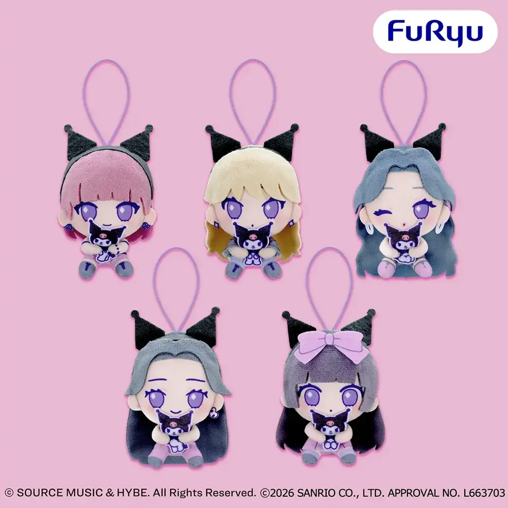 LE SSERAFIMとマイメロディ＆クロミがコラボレーション！サンリオ描き下ろしデザインを使用したフリュープライズが登場！ 画像 7