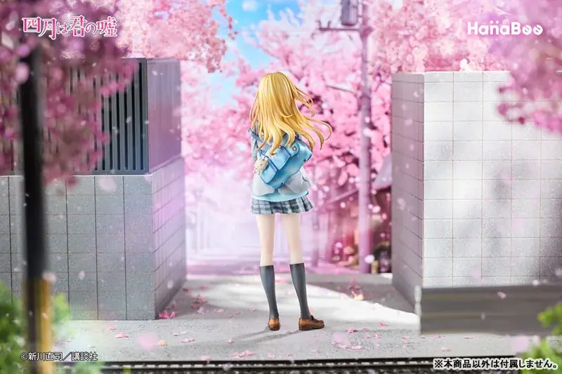大人気漫画『四月は君の嘘』より、ヒロイン「宮園かをり」がフィギュアで登場。あみあみにて予約受付中。 画像 6