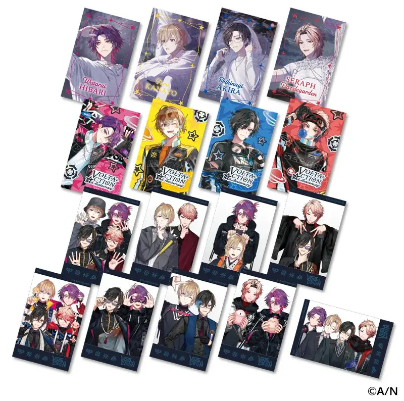 「にじさんじ」所属VTuberユニット・VOLTACTIONのデビュー4周年を記念して、全国アニメイトにて7月25日からフェアを開催！　あわせて、撮りおろしビジュアルを使用したグッズも販売!! 画像 5