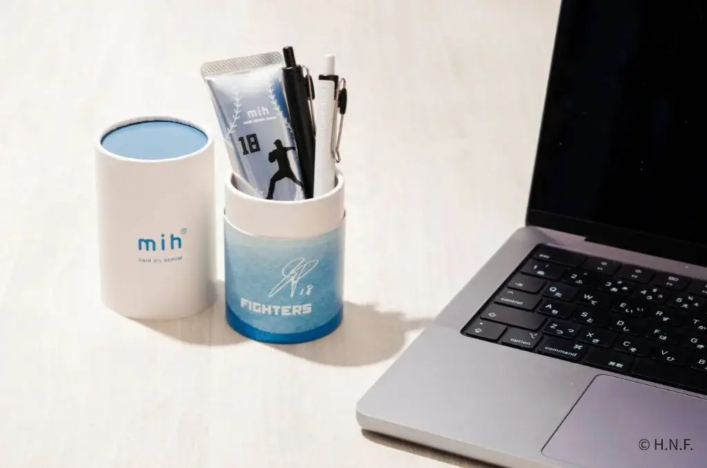 北海道発コスメ「mih®」第二弾！ファイターズ3選手とコラボした「mih® HAIR OIL SERUM」を新発売 画像 6