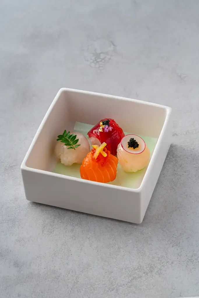 GINZA SEN-RYO、ディナータイムをコース料理限定へ一新 和食×フレンチの新コース「結－YUI－」誕生 画像 3